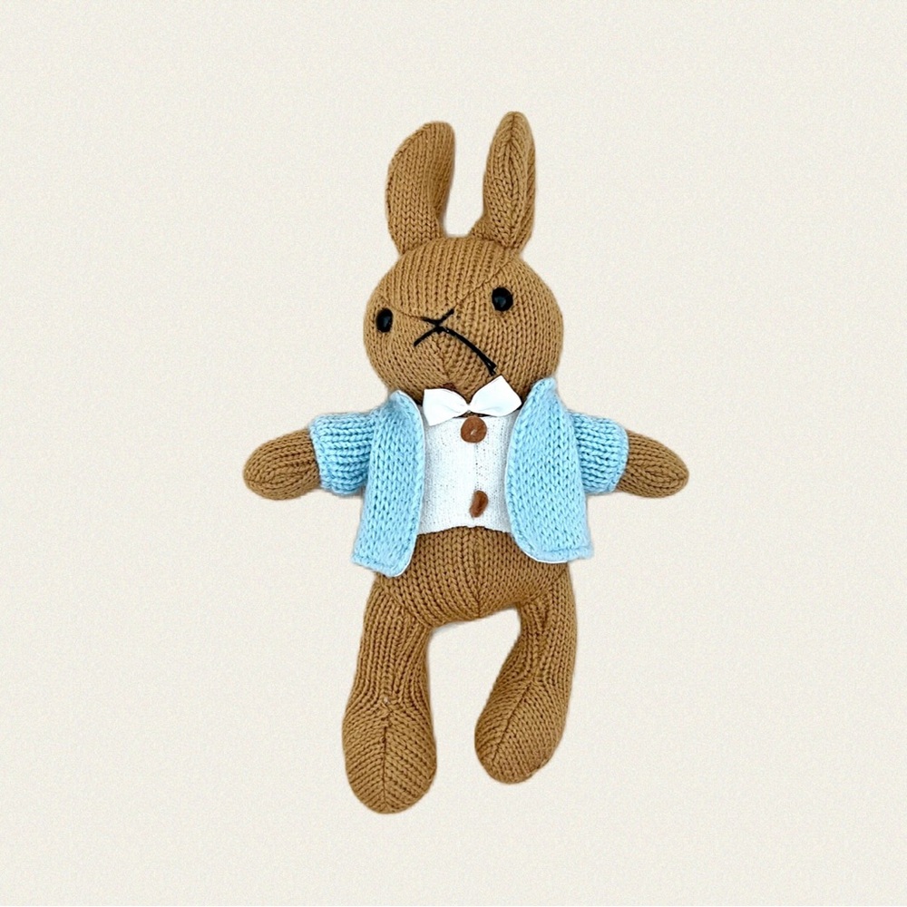 Peter Rabbit Knitted Doll